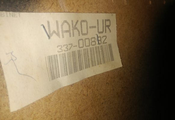 Wacko Cabinet Tag