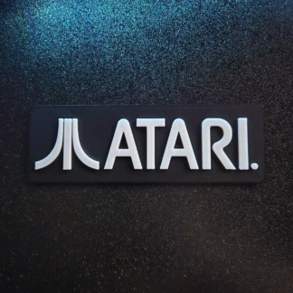 White Atari Plate